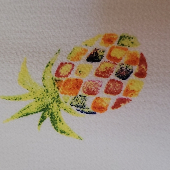 Swimsuit Coverup Pineapple Design Medium - Picture 3 of 5